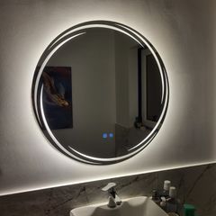 Round Bathroom Mirror 80cm