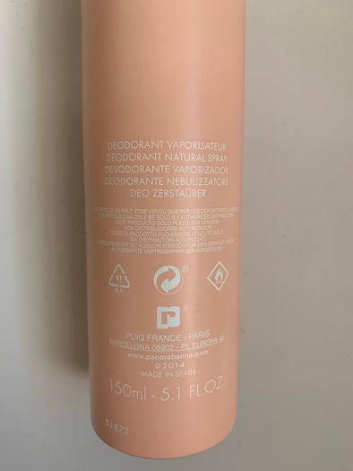 Paco Rabanne Olympea Deodorant Spray