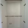 Two door walnut effect wardrobe | similar to IKEA PAX Image 3
