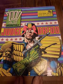 BEST OF 2000 AD MONTHLY August 1988 No.35 - Judge Dredd Cover  - Strontium Dog special