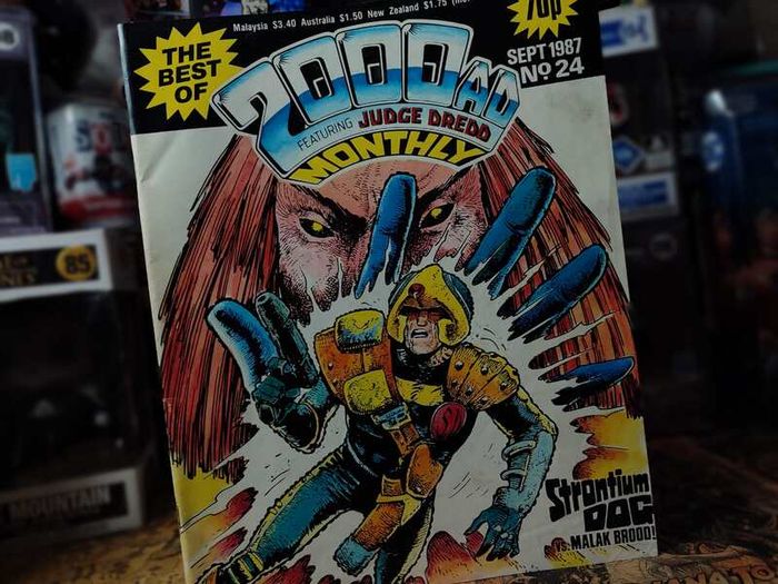 The Best of 2000 AD ! Monthly ! Issue #24 ! bv Alan Grant ! 1987 ! by IPC Magazines Ltd !