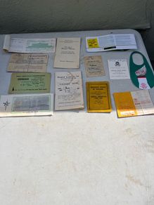 11 pieces of memrobiala from bye gone times