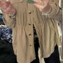 Military style jacket cream Image 8