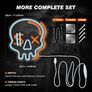 Dimmable Skull Neon Sign, Skull Neon Light Acrylic Plate Powered by USB with Switch, 28x25cm Skeleton LED Blue Wall Signs Art for Kid Bedroom Teen Boys Living Room Bar Party Decoration (FREE POSTAGE) Image 3