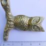 Vintage Pair Brass, Long Eared Owls Sitting On A Branch Image 7