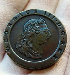 Original 1797 Cartwheel Twopence - Great Britain