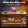 Standing Desk with USB Charging Port, 140 x 80 cm, 4 Preset Height Settings Image 3