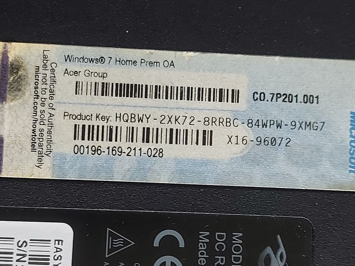 Packard Bell 15.6 inch Laptop, Model mNo. P5WS0, Intel Core i3-2310M CPU, 2.1GHz, 6GB Ram, 500GB Ram, Windows 10, Microsoft Edge, Chrome and VLC