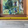 Original oil painting Farm Yard Maam Bridge Image 4