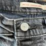 Levis Premium Ribcage Straight Ankle Womens Jeans W28 L25 Black Denim Button Fly Image 7