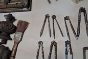 assortment of steel nutcrackers