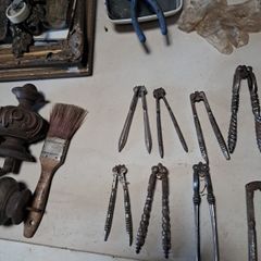 assortment of steel nutcrackers