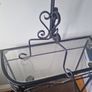 wrought iron candle holder Image 4