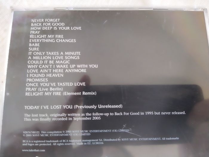 Take That - Ultimate Collection Cd