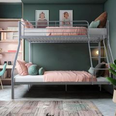 Grey Double Metal Bunk Bed 259 Free Delivery