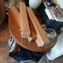 solid oak table Image 3