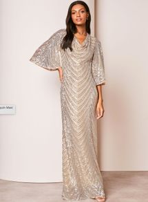 Sequin Maxi Dress