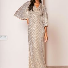 Sequin Maxi Dress