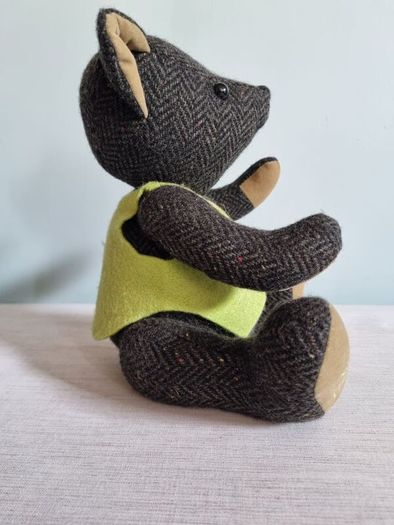 Celtic Ted Teddy Bear by Celtic Tweed, Ireland.