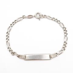 925 Italian Silver Bracelet Engraved Larra