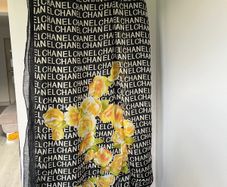 Lovely silk and cotton scarf, as new