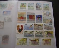A New Stock Book With Collection Of Mint Irish Stamps N3