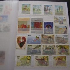A New Stock Book With Collection Of Mint Irish Stamps N3