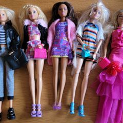 Barbie dolls - different styles