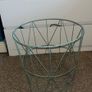 Side table with storage basket Image 2