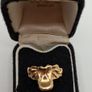 Vintage 9ct yellow gold saddle ring size Q and a half Image 6