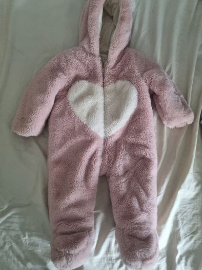 Hooded long sleeve winter coat