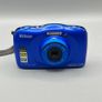 Nikon Coolpix W100 13.2MP Compact Digital Camera Blue - Waterproof - Boxed Image 2