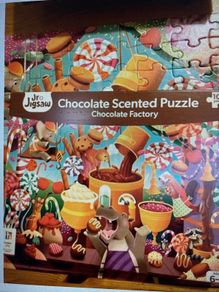 Jigsaw Puzzle 100 p Chocolate puzzle. 6/8 yrs.