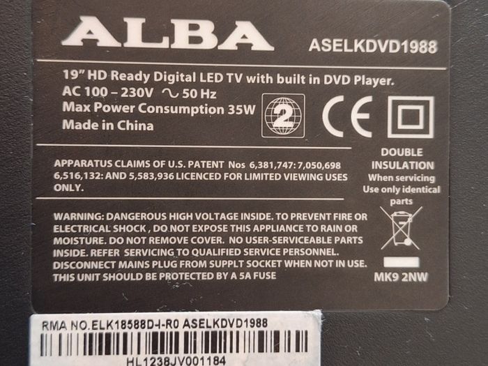 20" tv