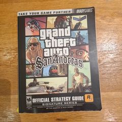 Grand Theft Auto San Andreas BradyGames Strategy Guide Book