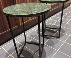 Marble side tables