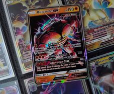Buzzwole GX ! Ultra Rare ! from Crimson Invasion Set ! 2017 ! Pokemon Card !
