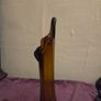 Mid Century 5 Finger Swung Glass Vase Image 2