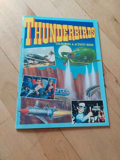 Thunderbirds colouring and activity book - 1992