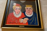 PAINTING  Original John Schwatchke painting Waterford opera,