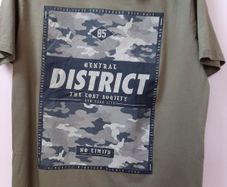 New tee shirt tag attached