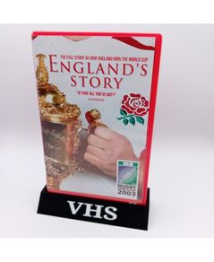 Englands Story How They Won The World Cup Irb 2003 Vhs Tape - Rare Retro Rugby