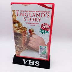 Englands Story How They Won The World Cup Irb 2003 Vhs Tape - Rare Retro Rugby