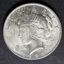Unc 1923 United States 1 Silver Peace Dollar coin Image 2