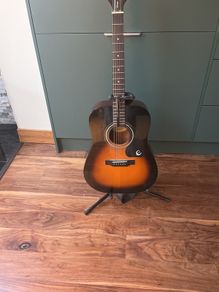 Guitar and stand
