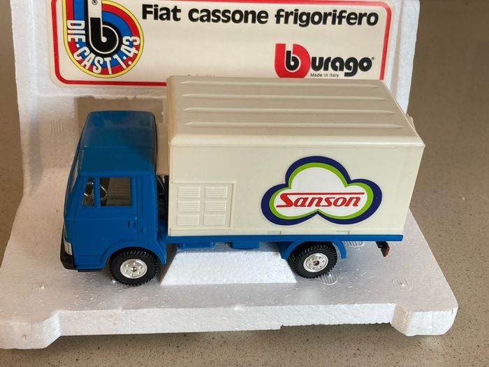 Fiat 50 NC Refrigeration truck 1981 scale 1:43 rare