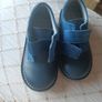 Boys walkmates leather suede navy formal special occasion/school shoes 8.5 26 M&S Image 4