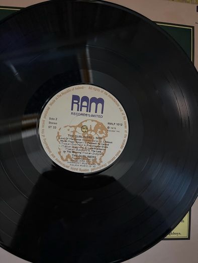 The Dubliners vinyl lp. Irish pressing