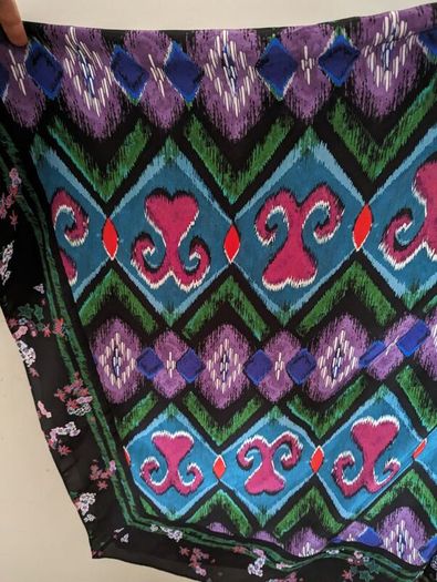 High brand silk dress y Saloni