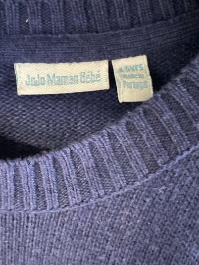 Christmas jumper Jojo Maman Bebe 4-5 y with cashmere